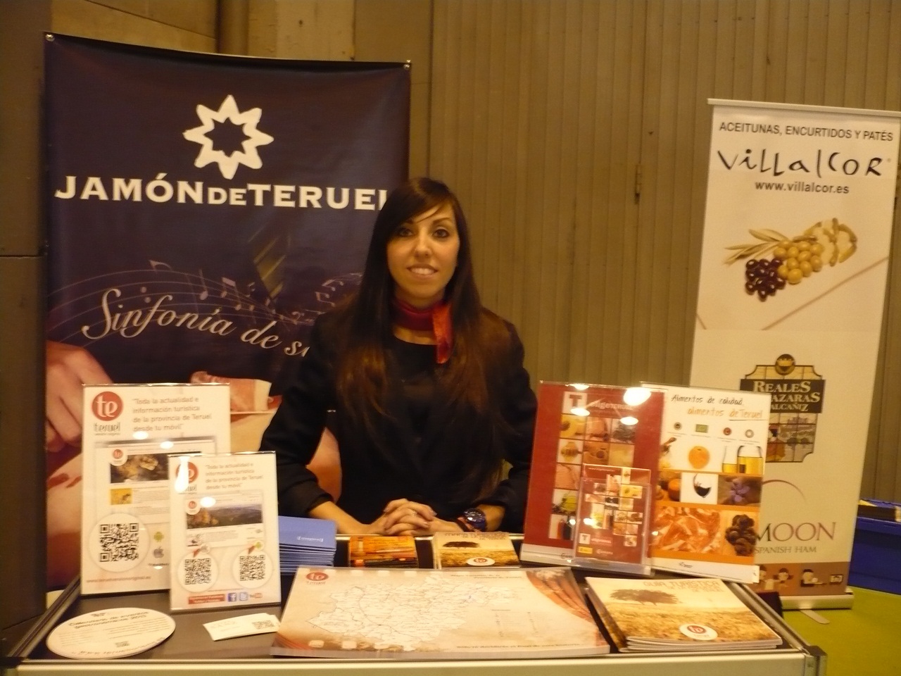 Teruel se promociona en el Salón de Gourmets de Madrid.