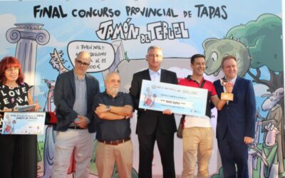 La Ilusión de Carpanta del Gastrobar Micelios en Alcañiz, mejor Tapa Jamón de Teruel 2023