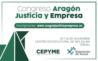 Javier Zaragoza, Íñigo de la Serna y Ángela de Miguel abrirán el Congreso Aragón, Justicia y Empresa